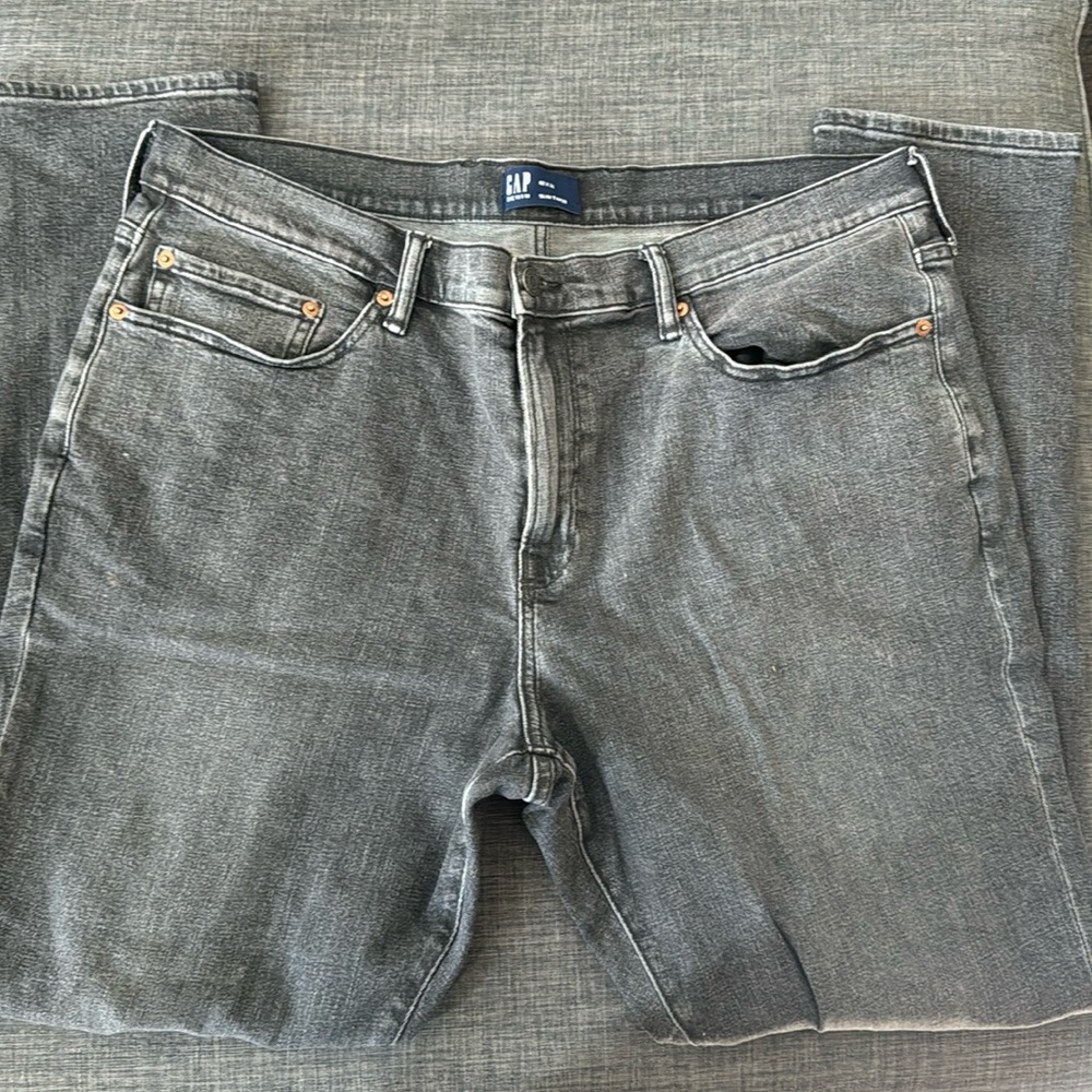 GAP DENIM 40/32 slim taper men’s worn